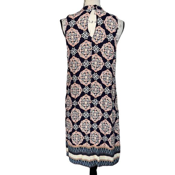 Sequin Hearts navy sleeveless dress XL - Picture 5 of 9